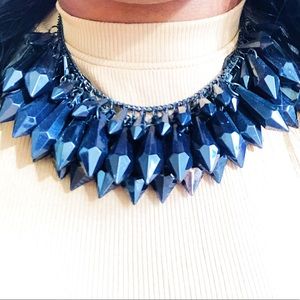 Black Spikes/ Crystal Necklaces Bundle